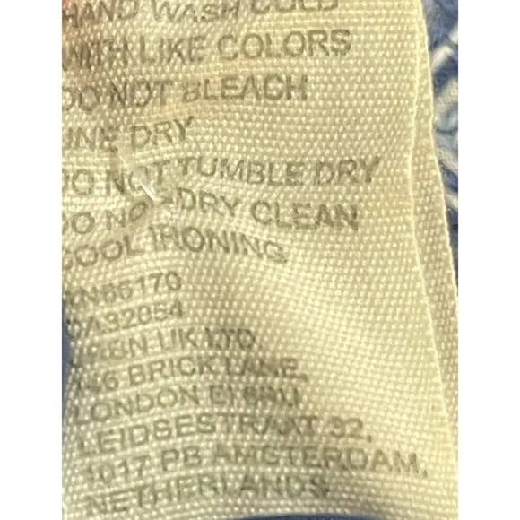 Anthropologie Forever That Girl Embroidered Smocked Blouse NWT Size XL - Picture 9 of 15